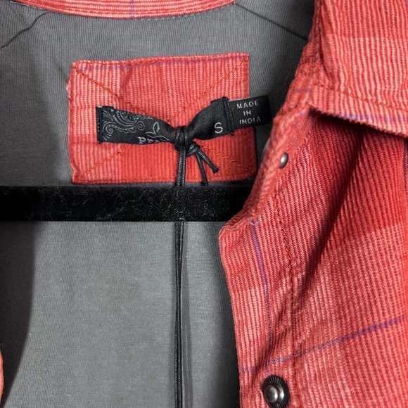 Prana‎ Porter Park Flannel shacket, Gingerbread, S, Organic Cotton NWT - Picture 11 of 16